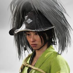 松前の兜の画像