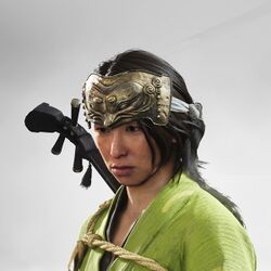 忍び頭の額当の画像