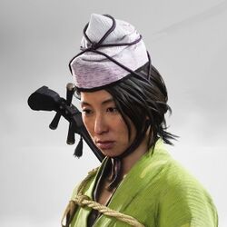 桜雨の烏帽子の画像