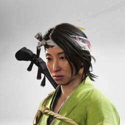 暦草の鉢巻きの画像