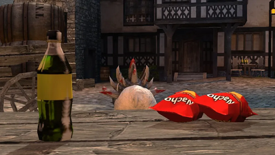 Goat MMO Simulatorのクエスト／Chips＆Drink.webp