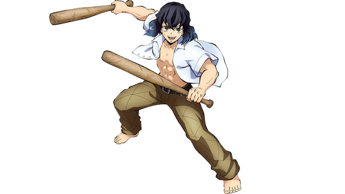 嘴平伊之助【キメツ学園】