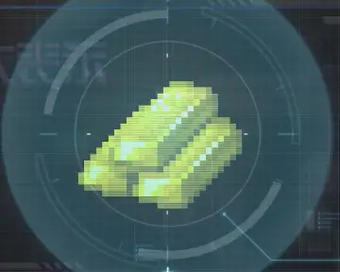 金の延べ棒の画像