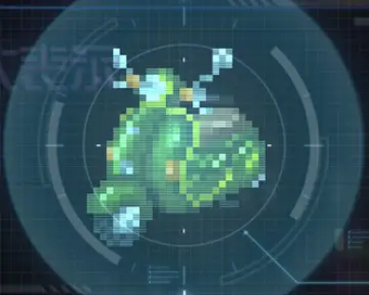 レトロなスクーターの画像