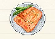 サーモンのコンフィ