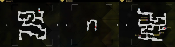 Neverland・入口のマップ画像