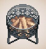 おしゃれな焚火台1