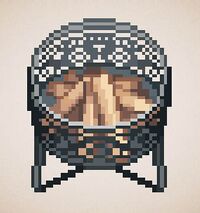 おしゃれな焚火台1