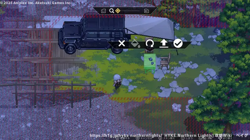 キャンプギアの収納の画像