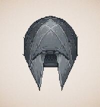 グレーのテント