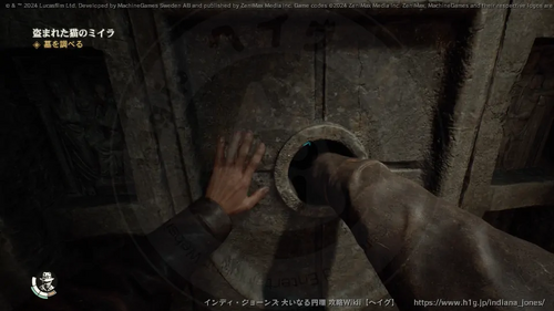 盗まれた猫のミイラの画像