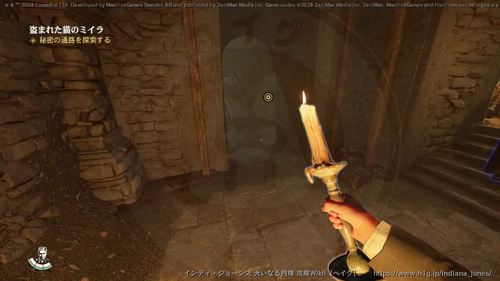 盗まれた猫のミイラの画像