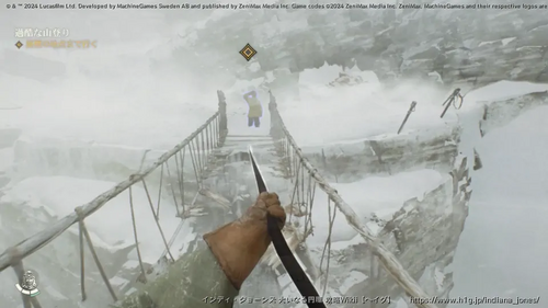 過酷な山登りの画像