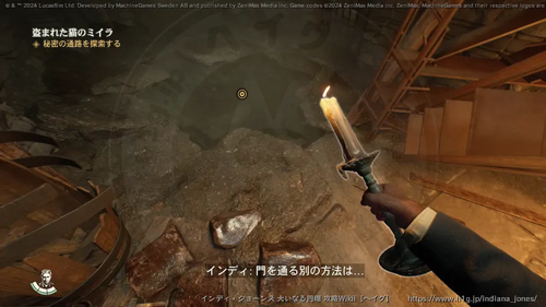 盗まれた猫のミイラの画像