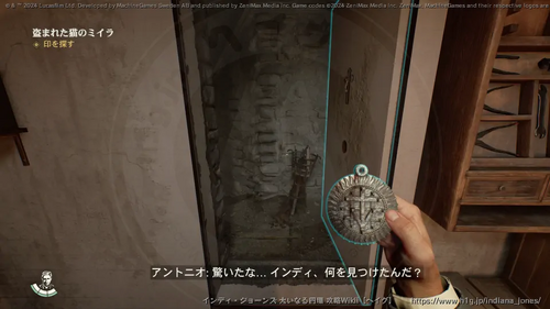 盗まれた猫のミイラの画像