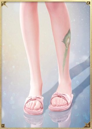 風に揺れる羽根