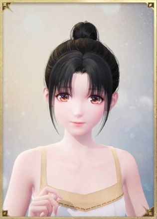 ほの暗いシニヨン