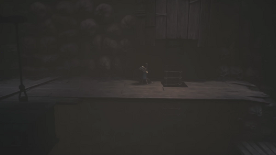 ハシゴを下ろして合流する