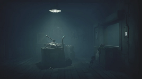 弓でスイッチを押す