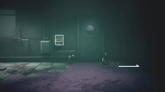 虫を追い払って進む