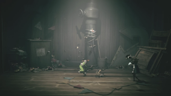 人形の頭部からカギを入手する