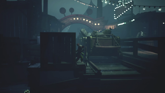 ジェットコースターに乗る