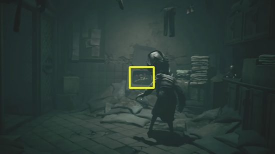 ダクトから1階へ