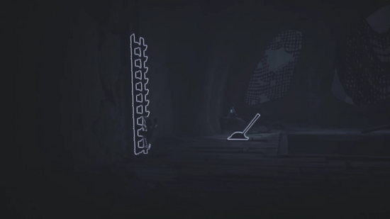 ハシゴを下ろして合流する