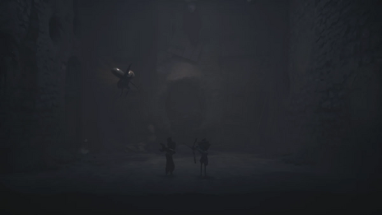 ホバリングする虫を射抜く