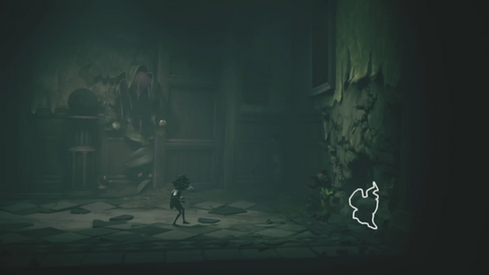 弓で花を攻撃して先へ進む