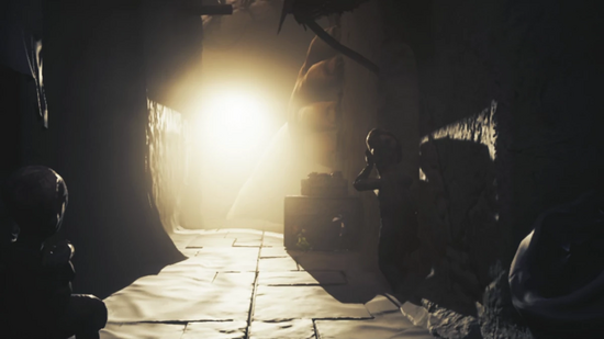 モンスターベイビーから隠れる