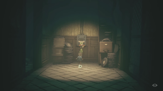 レバーで開閉を切り替える