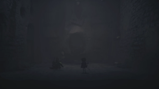 落ちた敵を叩く