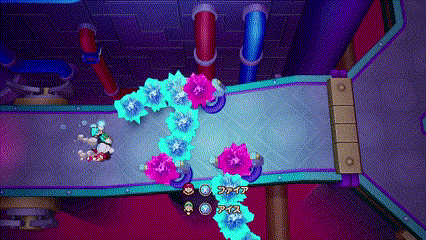 3連のワナは合体移動