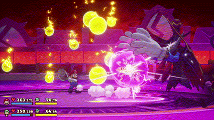 ゾケットの攻撃：電気玉1