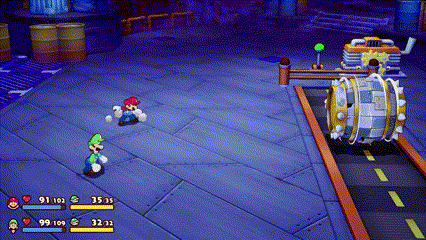 タルンドルの攻撃パターン：転がり