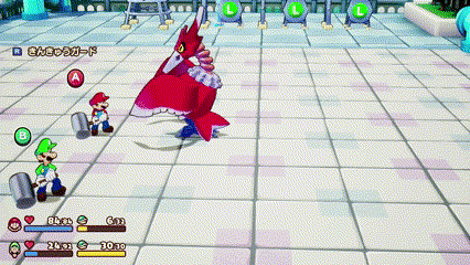 ルイージセンス:首振り