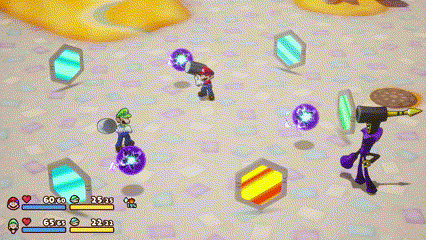 ルドルフの攻撃パターン：オーブの反射