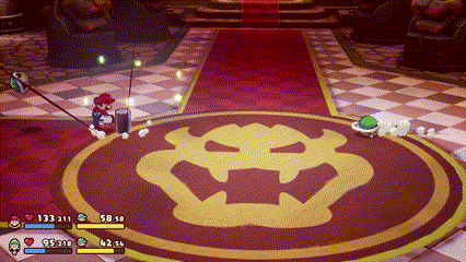 クッパの攻撃：甲羅アタック・ノコノコ