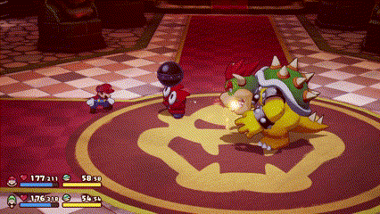 クッパの攻撃：バクダンと炎