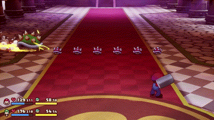 クッパの攻撃：甲羅アタック・トゲゾー