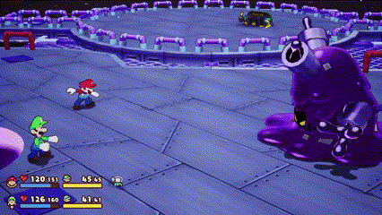 デロンゲルの攻撃：デロンゲルの弾