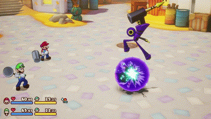 ルドルフの攻撃パターン：玉転がし