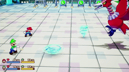 メガゴイールの攻撃パターン:竜巻