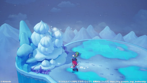 まぼろしの雪は北西の山頂にある