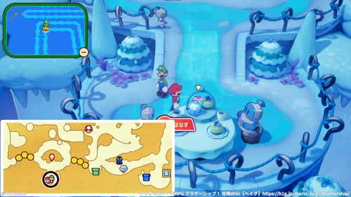 雪にまみれたキノピオの攻略チャート