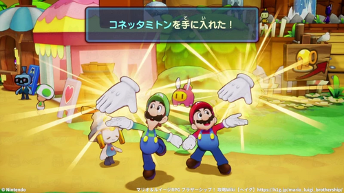 コネッタミトンとプラグをもらう