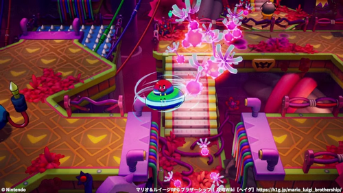 南西の部屋：胞子を避けて進む