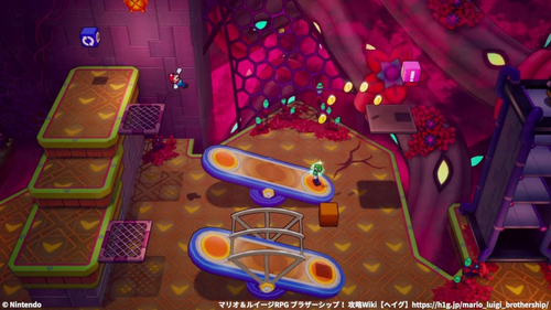 北西の部屋：仕掛け1-3