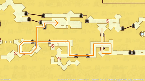 2つめの仕掛けがある場所まで進む